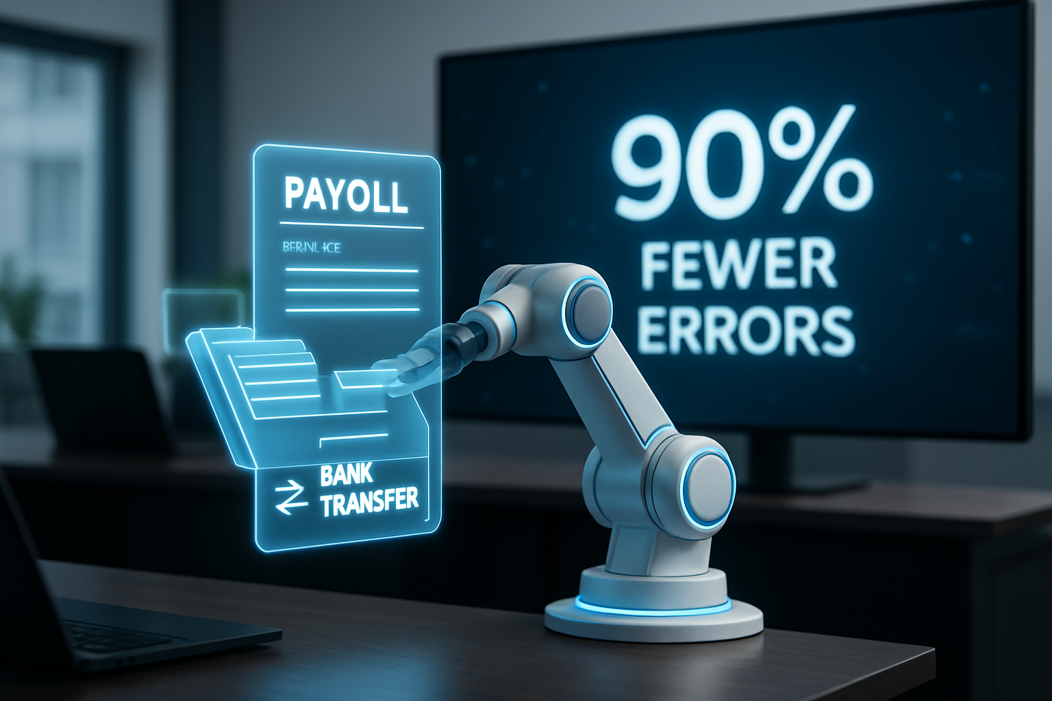 How Payroll Automation Reduces Errors by 90% and Saves 40% in Operational Costs
